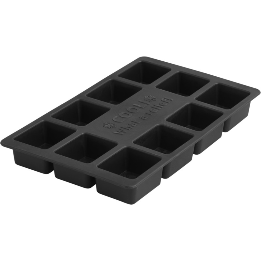 Black coloured printed ice tray