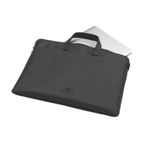 Apple Leather Laptop Bag in use