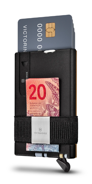 Smart Card Wallet in use