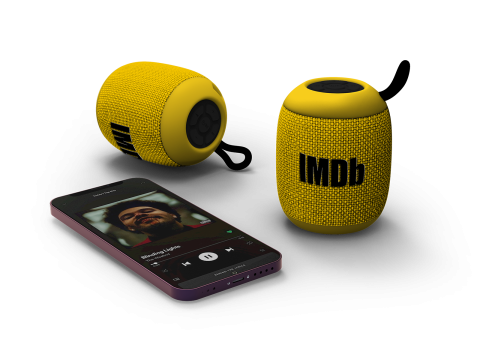 Flare Bluetooth Speaker with iMBD logo