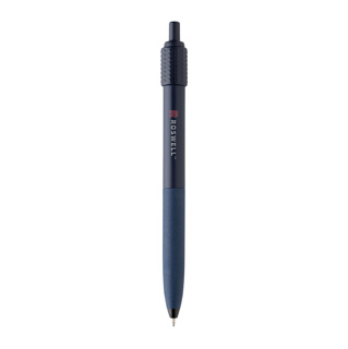 Navy Quill Stress Relief Pen with print