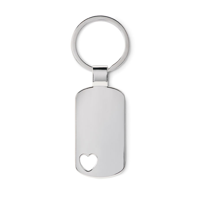 Keyring with heart design