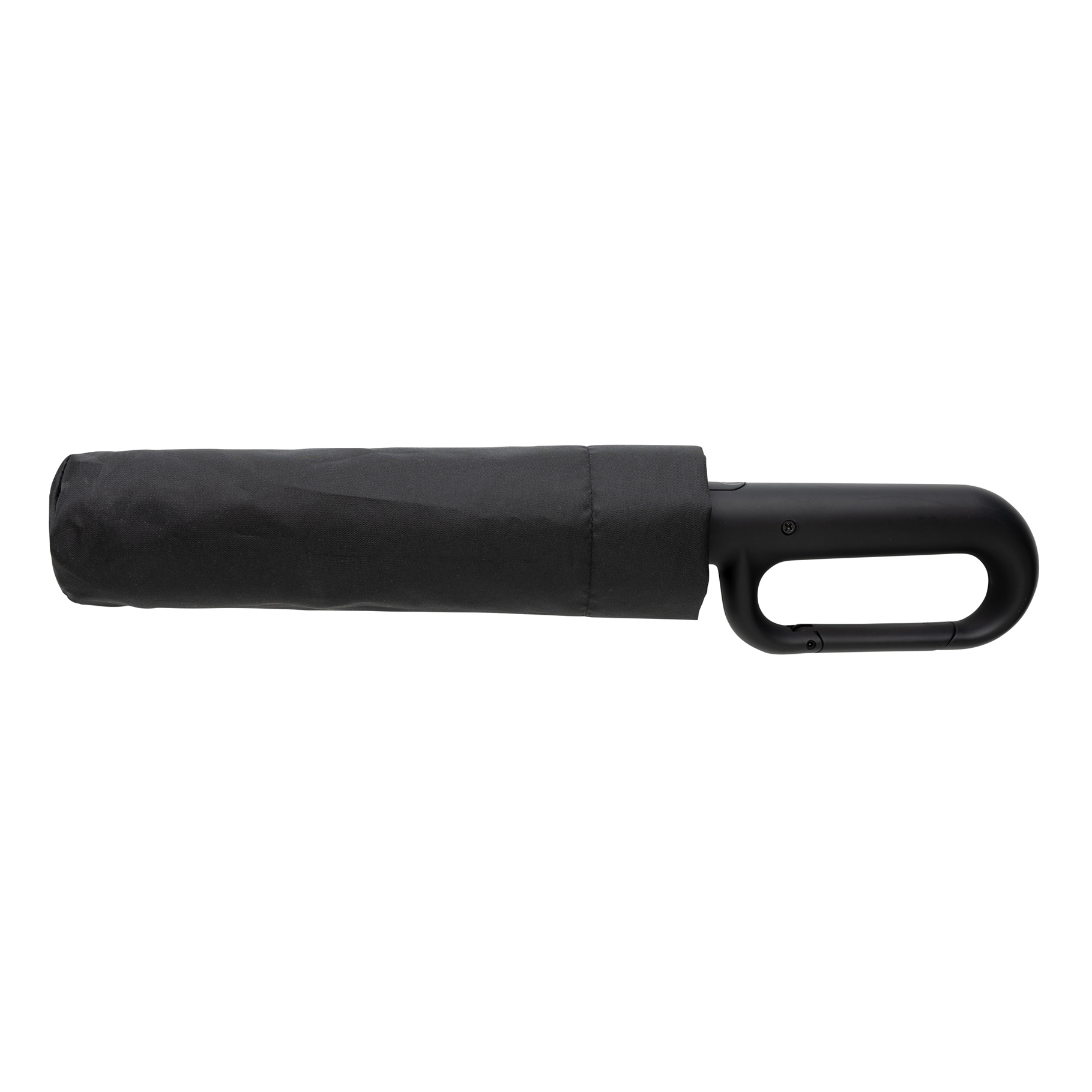 	Black Carabiner Clip Umbrella closed