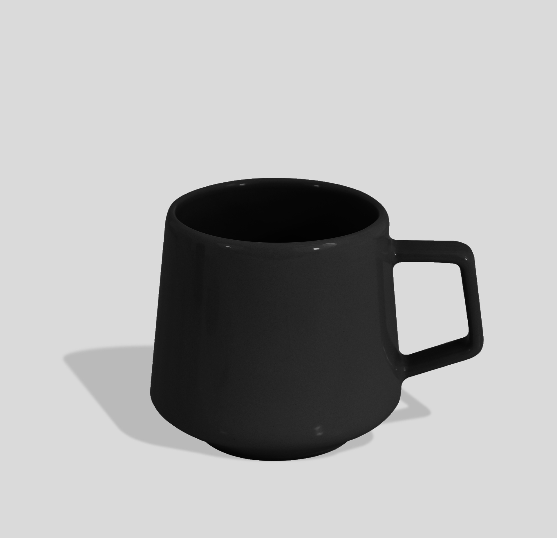 Karlo mug in black