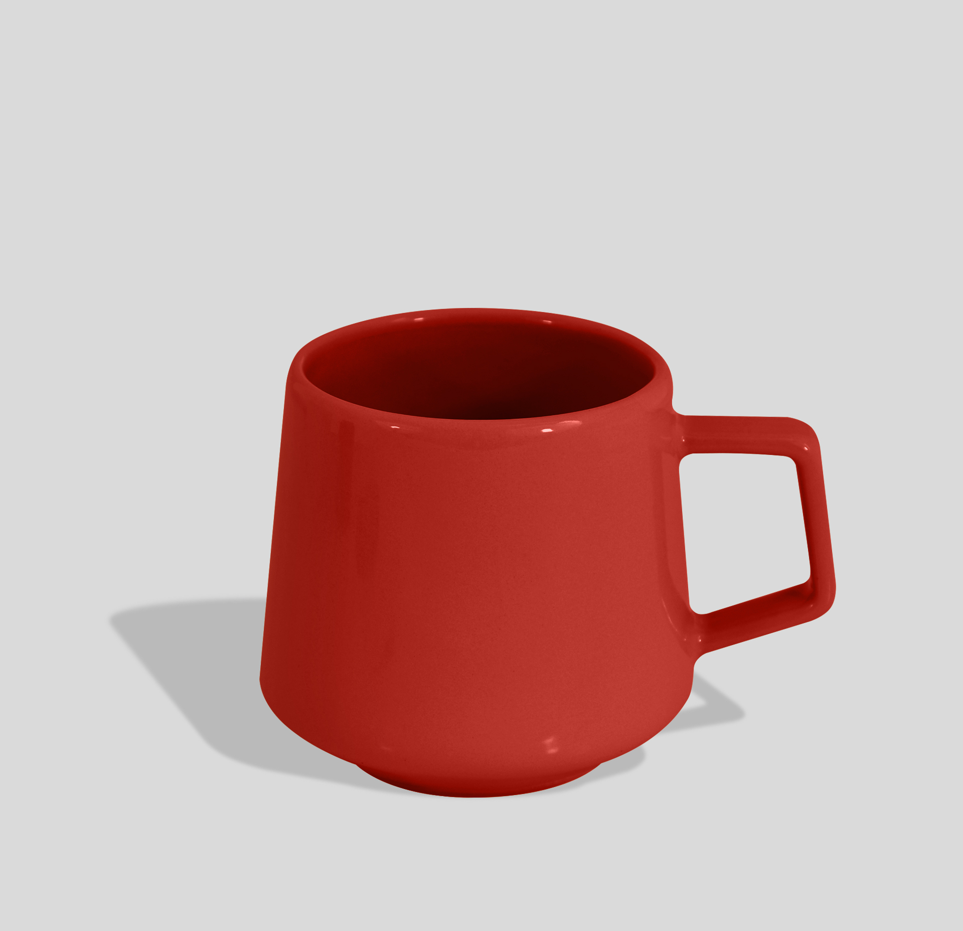 Karlo mug in red