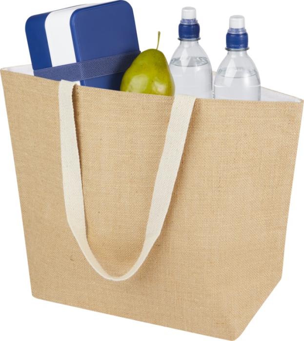 Jute Cooler Shopping Bag