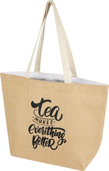 Jute Cooler Shopping Bag