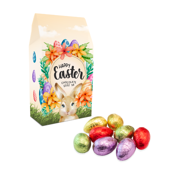 Carton with Chocolate Eggs